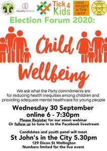 Enough for All - Child Wellbeing Public Meeting